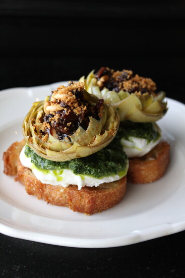 Osteria Mozza’s Ricotta & Artichoke