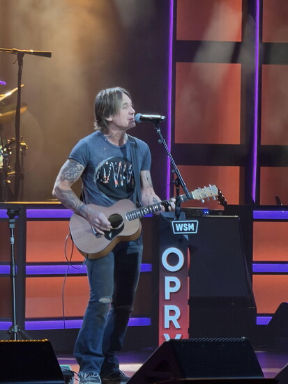 Keith Urban at Grand Ole Opry