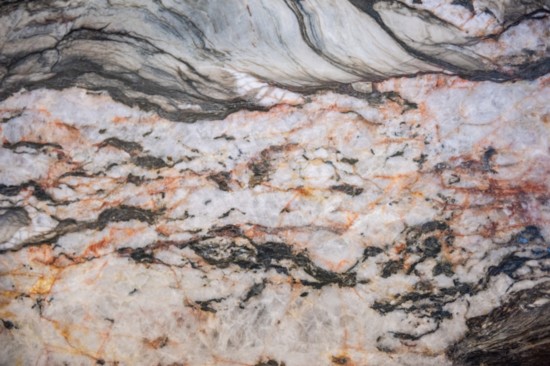 Crystal Tempest Quartzite (very sturdy and durable natural stone)