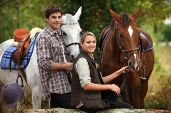 Horseback riding is great for core stability and legs. 