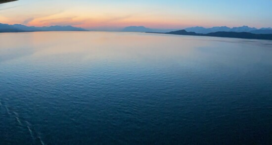 Sunrise from Ship