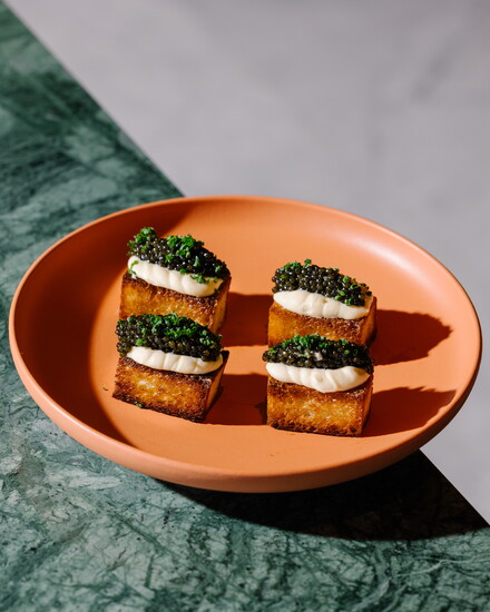 Élephante Scottsdale's Caviar Toast