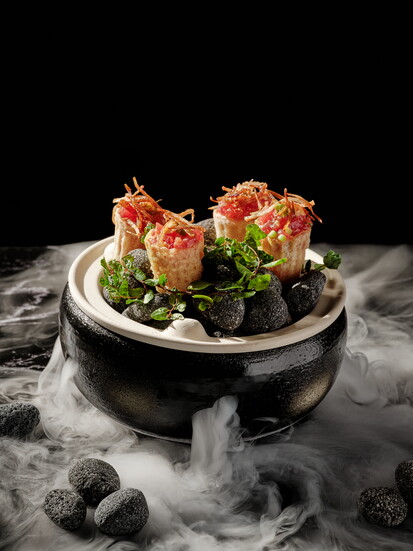 Smoking Tuna at KAUBOI