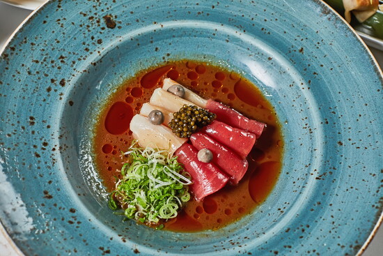 Truffle Sashimi at Catch Scottsdale