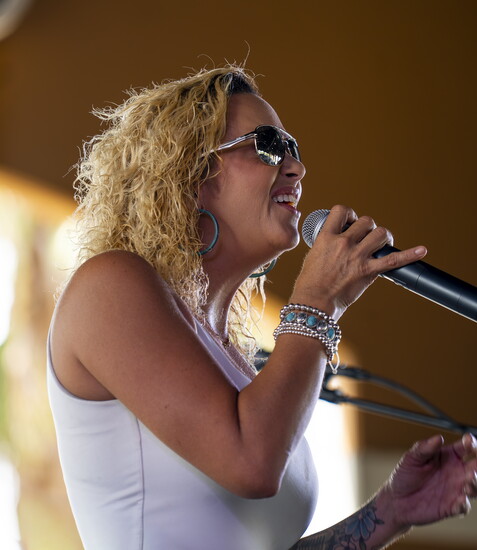Ashley Estevez sings with heart and soul