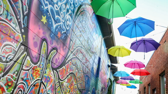 Angel Alley in Mason. Photo by Mark Lyons—Lyons Photography.