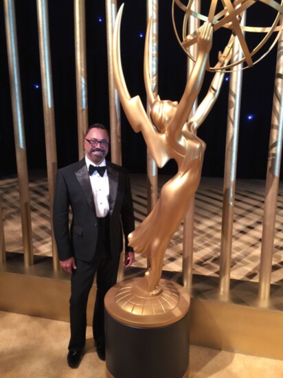 At the Emmys. Photo provided