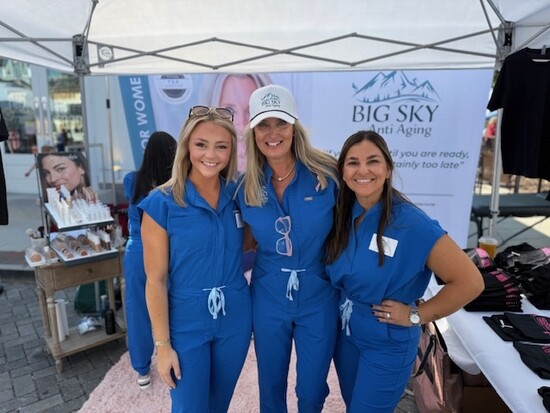 Melissa Parker, Abby Shepherd and Lauren Lewis