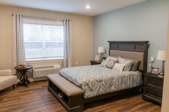 A bedroom at Abode Advantage.