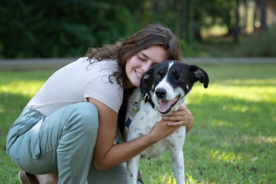 Melanie Bowen and Sheba