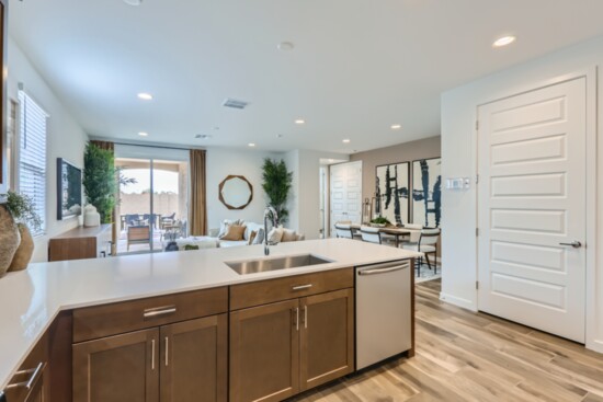 Kitchen and Great Room in Latitude Model