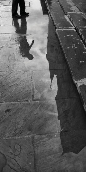St. Louis Cathedral Reflection.