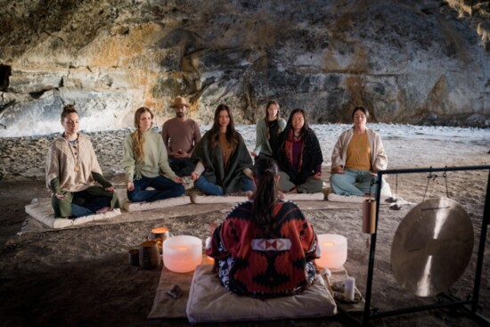 Juniper Preserve Healing Cave, an ancient lava cave used for meditation and mindfulness programming. Photo Credit: Martin Sundberg
