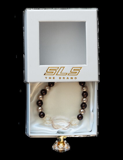 SLS the Brand “Espresso Martini” Handmade Beaded Bracelet: $25  Pearlescent espresso tones for fall? Sign me up. If I’m matching my espresso martini, I’m defini