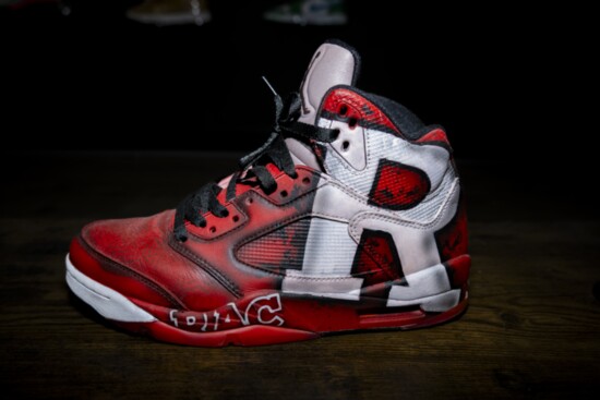 Customized Rutgers Sneakers 