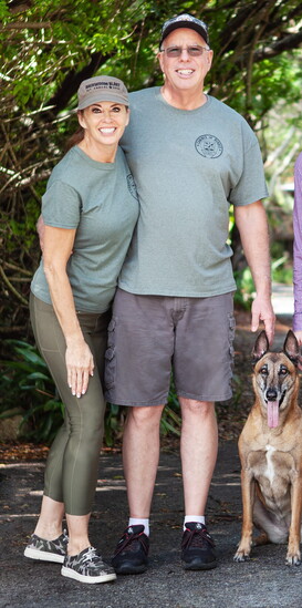 Sandra and Mark LaFlamme with Allie