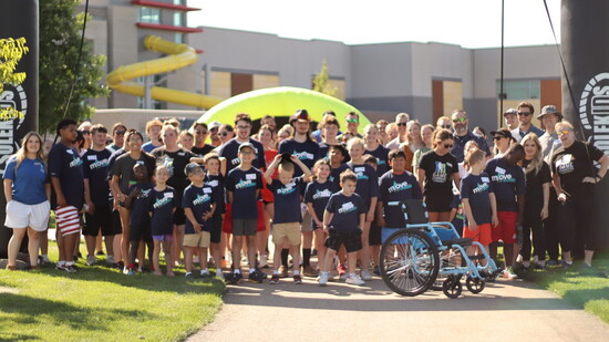 GCI athletes raised money for 30 wheelchairs in this year's Jog-A-Thon event.