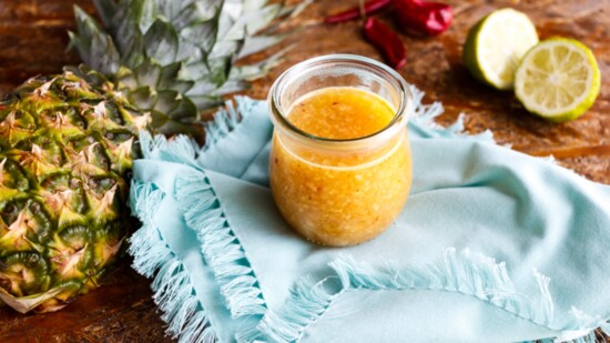 Pineapple chutney brings on the flavor