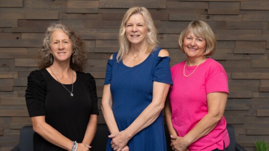 Linda Phillips, Vickie Nordquist and Cindy Fermanich