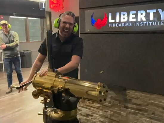 Blas Estrada at Liberty Firearms Team Social Outing 