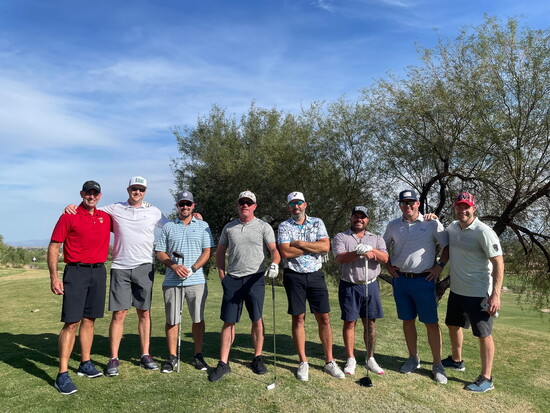 Board Retreat Golf Outing with Keller Taylor, Reed Miller, Nick Galluzzo, Jeramie Holt, Matt Brunk, Blake Burroughs, Erik Hegstad and Cole Emerson