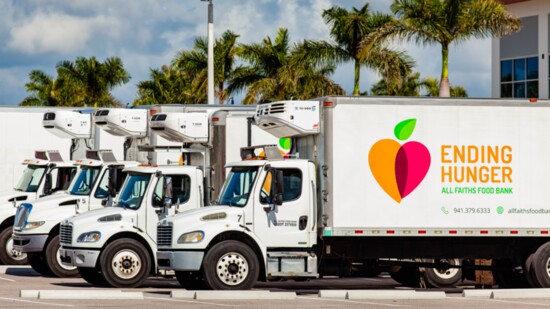 Founded in 1989, All Faiths Food Bank is the only food bank and largest hunger relief organization in Sarasota and DeSoto counties. (Photo by Cliff Roles).