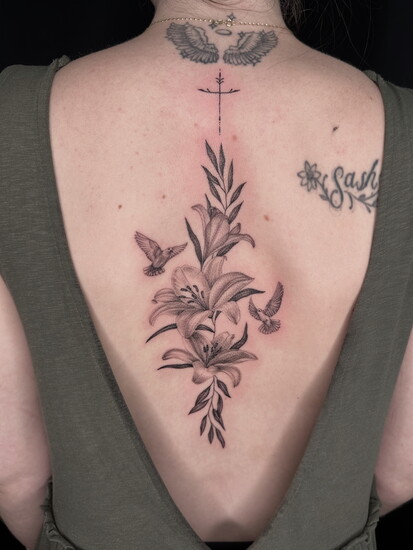 Tattoo by Amanda Mas. 