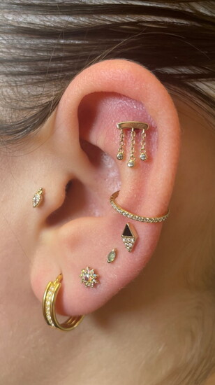 Piercings by Christine Zimmerman.