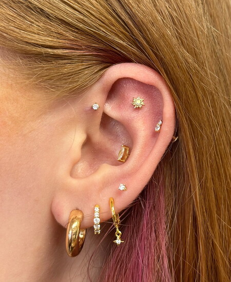 Piercings by Christine Zimmerman.
