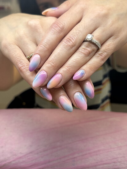 Manicure by Penny Yi.
