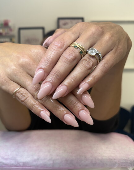 Manicure by Penny Yi.