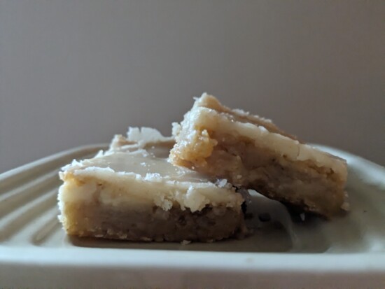 Enjoy this gooey Salted Maple Browned Butter Blondie all year long.