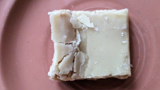 A gooey Salted Maple Browned Butter Blondie that you can enjoy all year long.