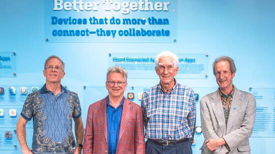 Early Apple employees Randy Wigginton, Chris Espinosa, George Crow & Daniel Kottke