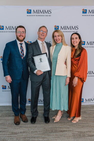 Randy Wigginton received the Heatherington Award for Technological Innovation