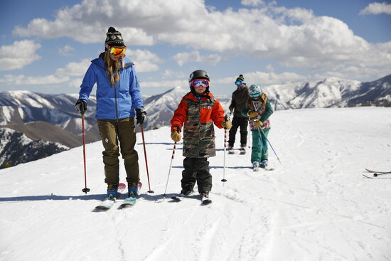 Ski school at Sundance. 
