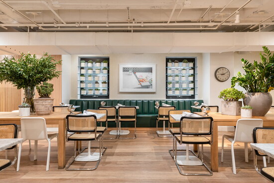 SPACE 519's The Lunchroom at the newly redeveloped Plaza Del Lago in Wilmette
