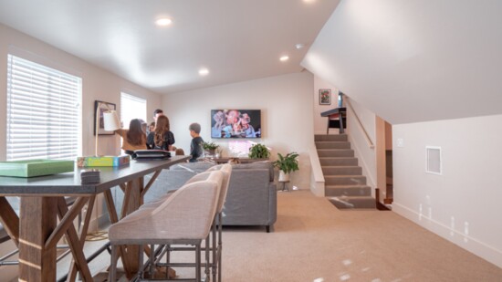 This family added office and family space with their attic conversion.