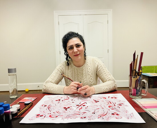 The ancient art of Persian calligraphy