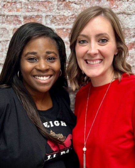 Chevelle Johnson (left) and Jamie Thompson, owners/operators, The Goddard School of Frisco