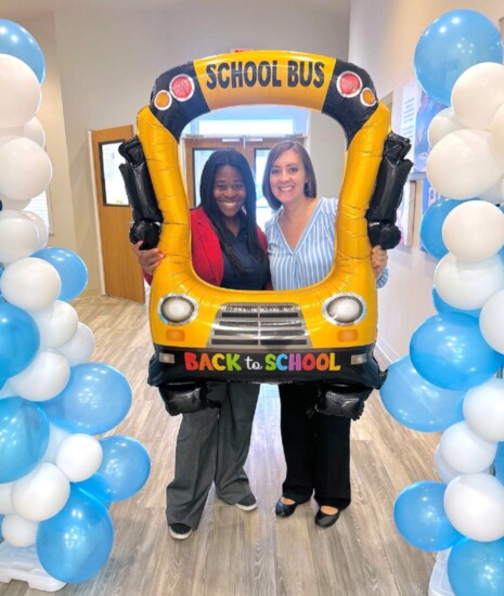 Chevelle Johnson (left) and Jamie Thompson, owners/operators, The Goddard School of Frisco