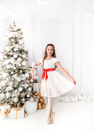 Stella Tompkins will dance the lead role of Marie in New York City Ballet's production of The Nutcracker at Lincoln Center. Photo by Jennifer Zarine Photography