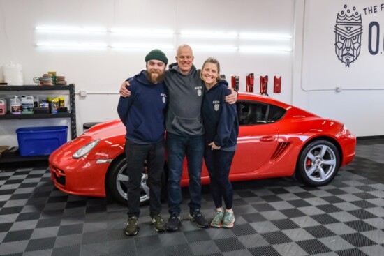 Will Deiman, Chris Devore and Leah Devore
