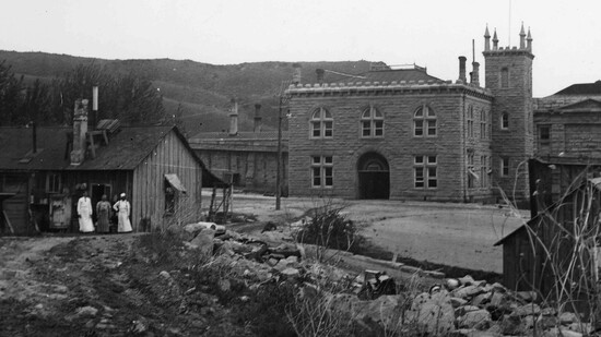 Early days at the Penitentiary were rustic.