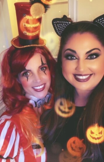 Spooky fun with friends!