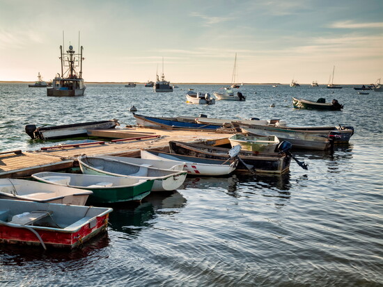 Chatham Harbor at sunrise