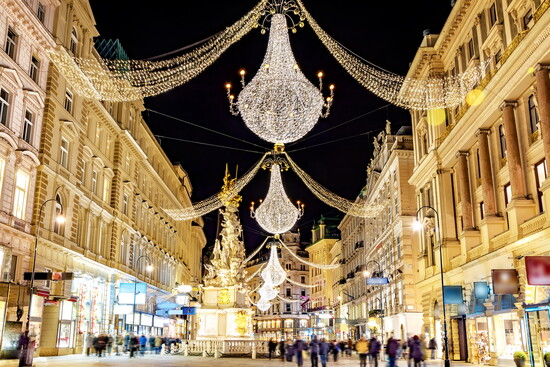 The Graben shopping street in Vienna