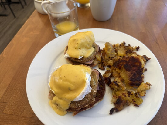 Eggs Benedict Southern Style