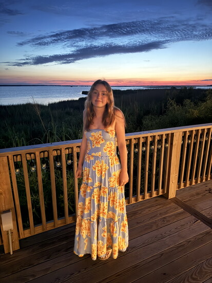 Sunset over the Sound in Duck