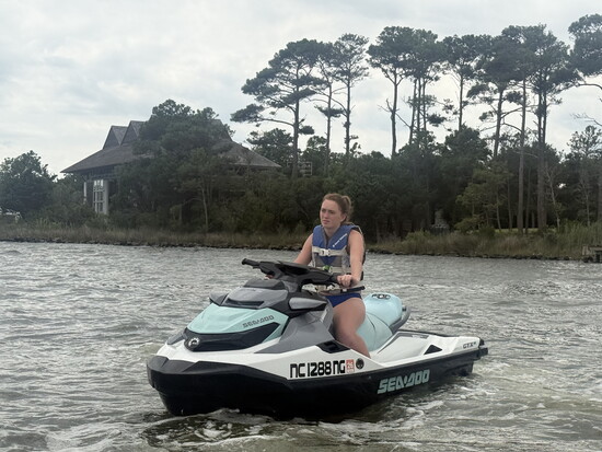 Jet skiing Jane